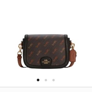 Coach saddle bag